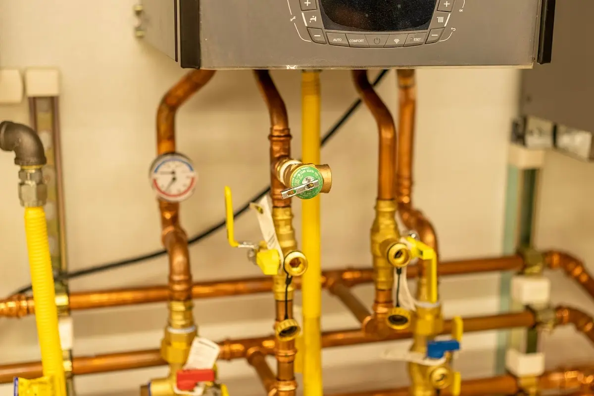 Licensed technician providing Backflow Prevention for a homeowner in Woodward